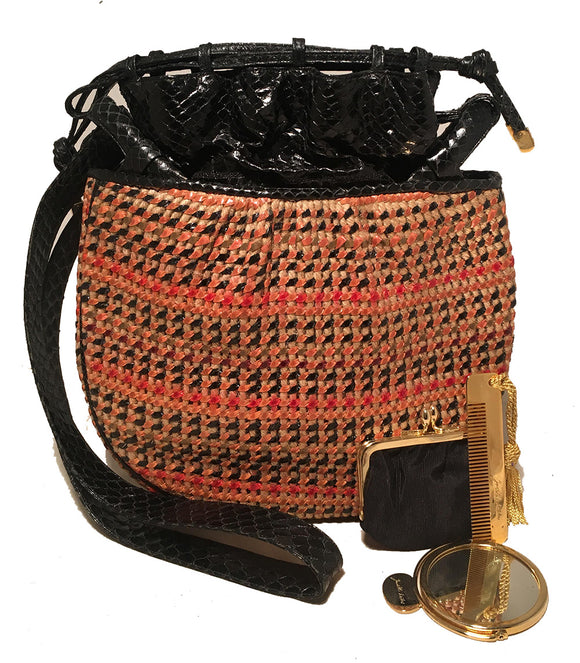 Buy Judith Leiber Snakeskin Clutch, Vintage Judith Leiber Bag, Vintage  Designer Handbag, Vintage Snakeskin Clutch, Judith Leiber Handbag Purse  Online in India - Etsy